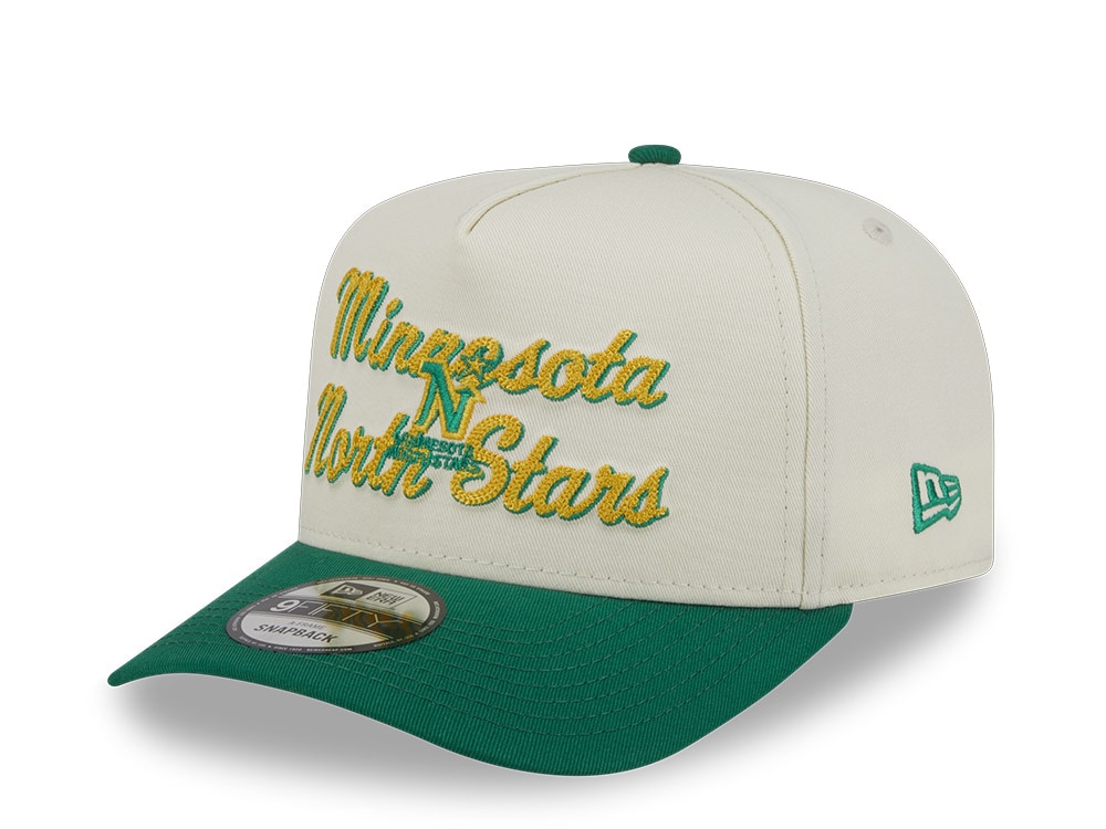 New Era Minnesota North Stars Chainstitch 9Fifty A Frame Snapback Gorra