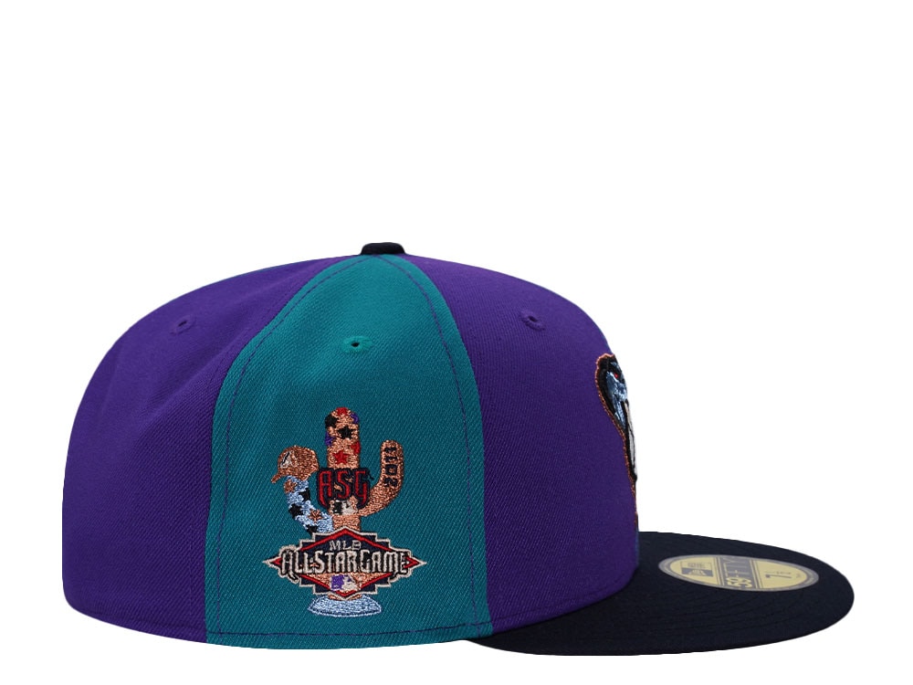 New Era Arizona Diamondbacks All Star Game 2011 Pinwheel Edition 59Fifty Fitted Gorra