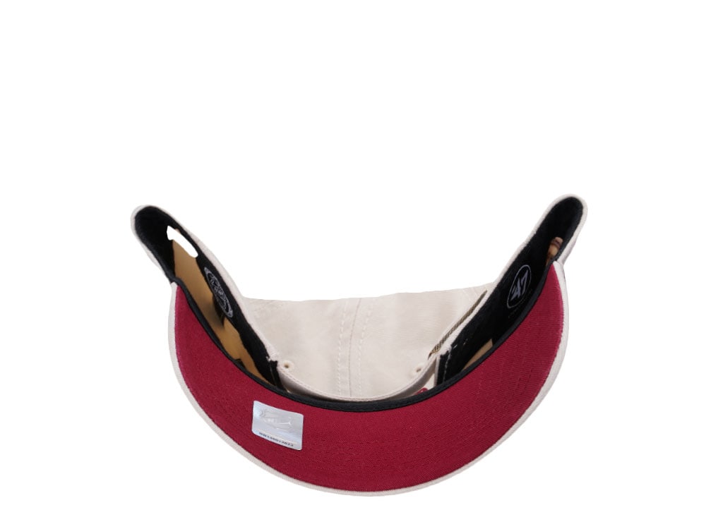 47Brand Chicago Blackhawks Sandstorm Clubhouse Clean up Snapback Gorra