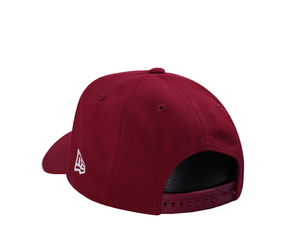 New Era Anaheim Angels 35th Anniversary Cupids Cardinal Red Prime Edition 9Forty A Frame Snapback Gorra