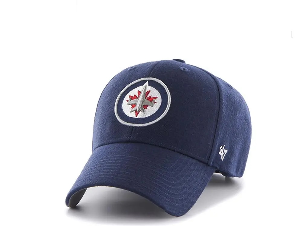 47brand Winnipeg Jets Classic Navy Strapback Gorra