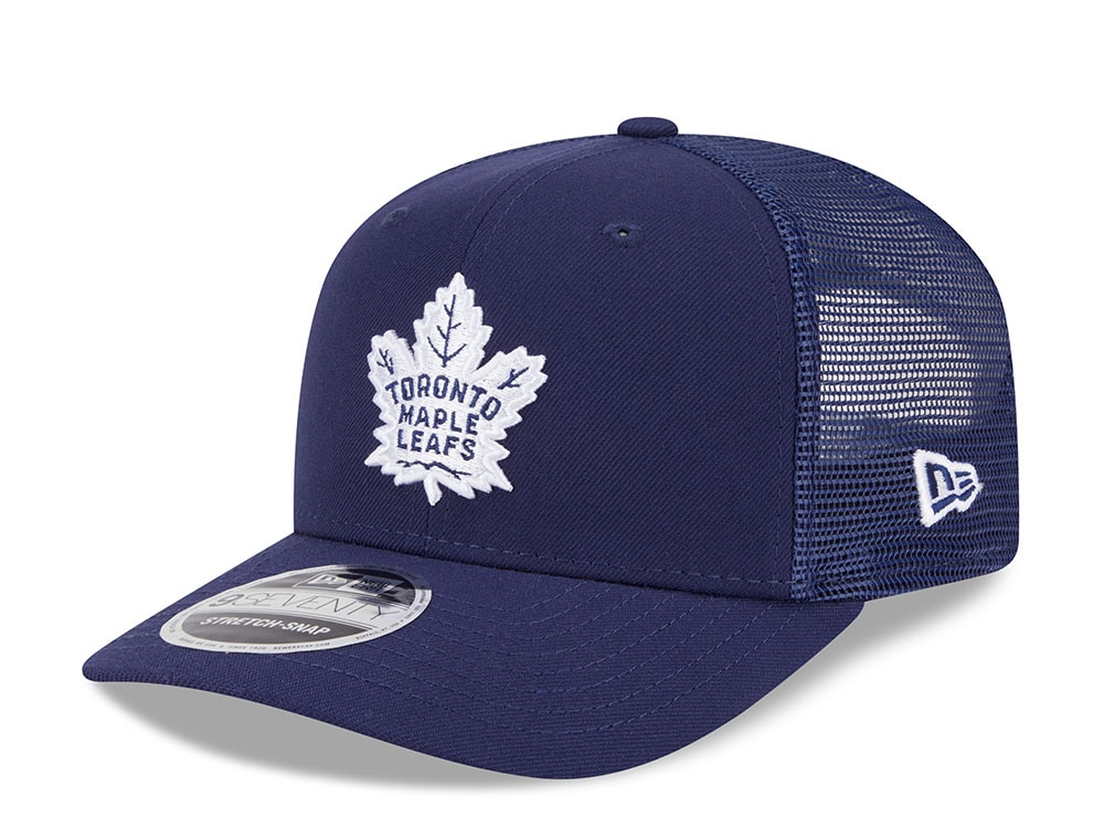 New Era Toronto Maple Leafs Navy Edition 9Seventy Trucker Snapback Gorra