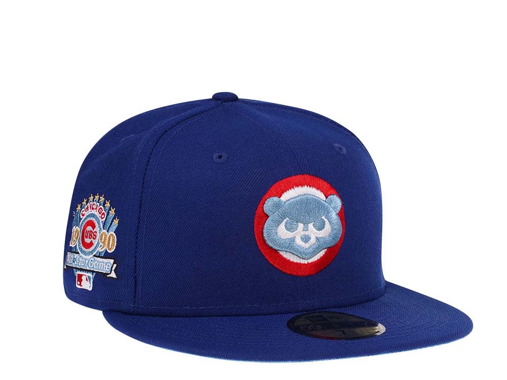 New Era Chicago Cubs All Star Game 1990 Glacier Blue Edition 59Fifty Fitted Gorra