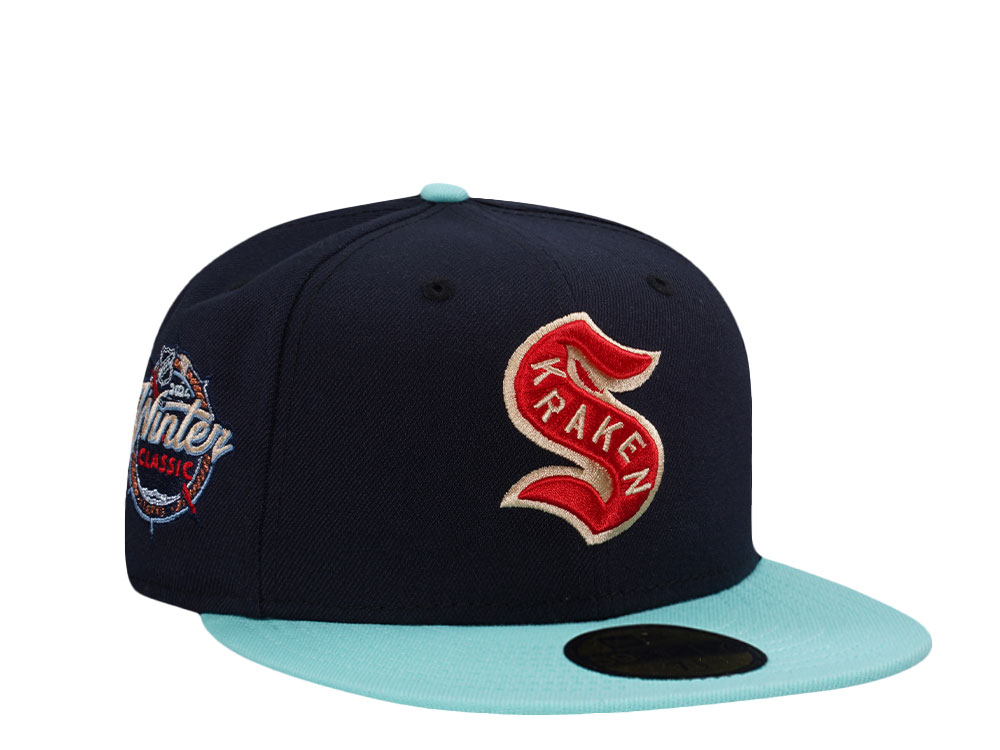 New Era Seattle Kraken Winter Classic 2024 Prime Two Tone Edition 59Fifty Fitted Gorra