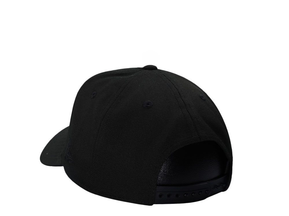 New Era New York Yankees World Series 1989 All Black Edition 9Forty A Frame Snapback Gorra