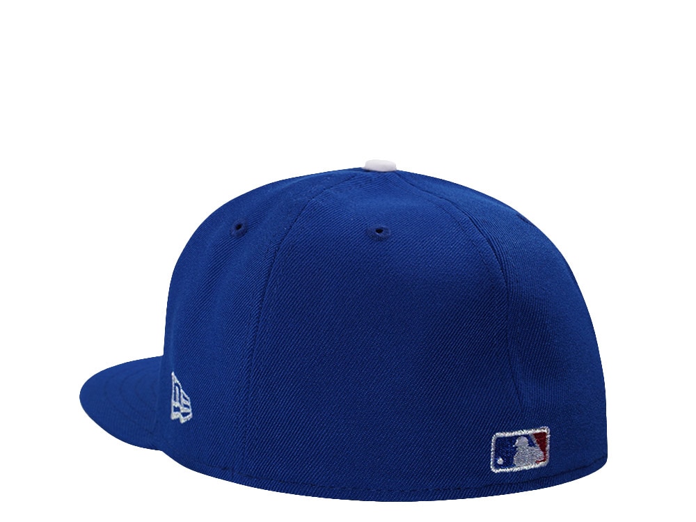 New Era Los Angeles Dodgers Back to Back World Champions Blue Prime Edition 59Fifty Fitted Gorra