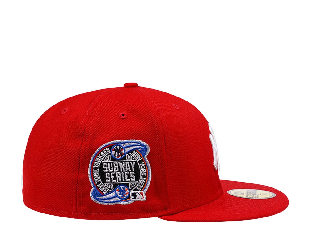 New Era New York Yankees Subway Series 2000 Red and Pink Edition 59Fifty Fitted Gorra