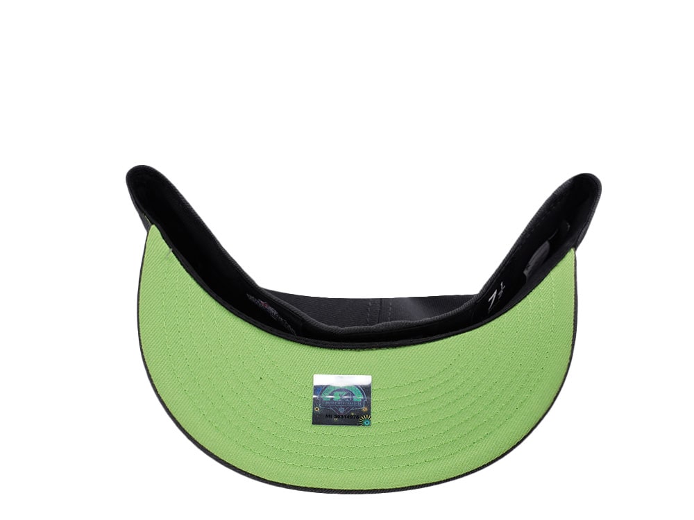 New Era Las Vegas 51s 35th Anniversary Nuked Glow Dark Graphite Prime Edition 59Fifty Fitted Gorra
