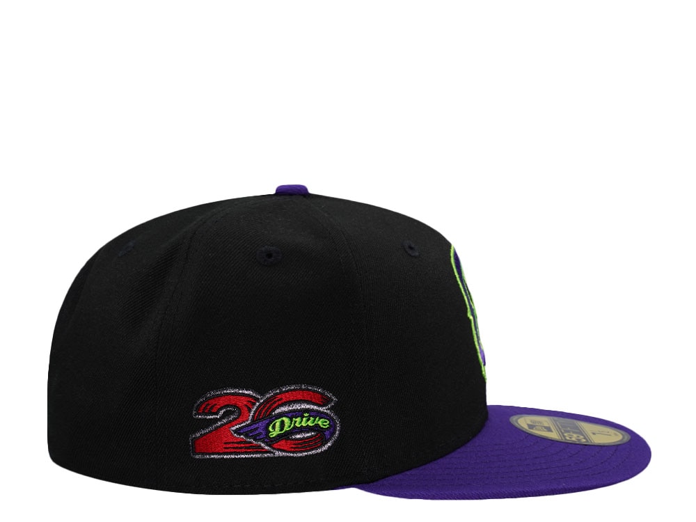 New Era Greenville Drive 26th Anniversary Purple Two Tone Edition 59Fifty Fitted Gorra