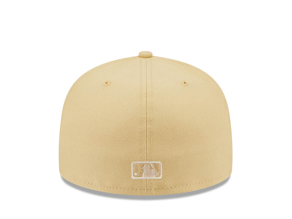New Era Philadelphia Phillies 1950 Raffia Front Vegas Gold Edition 59Fifty Fitted Gorra
