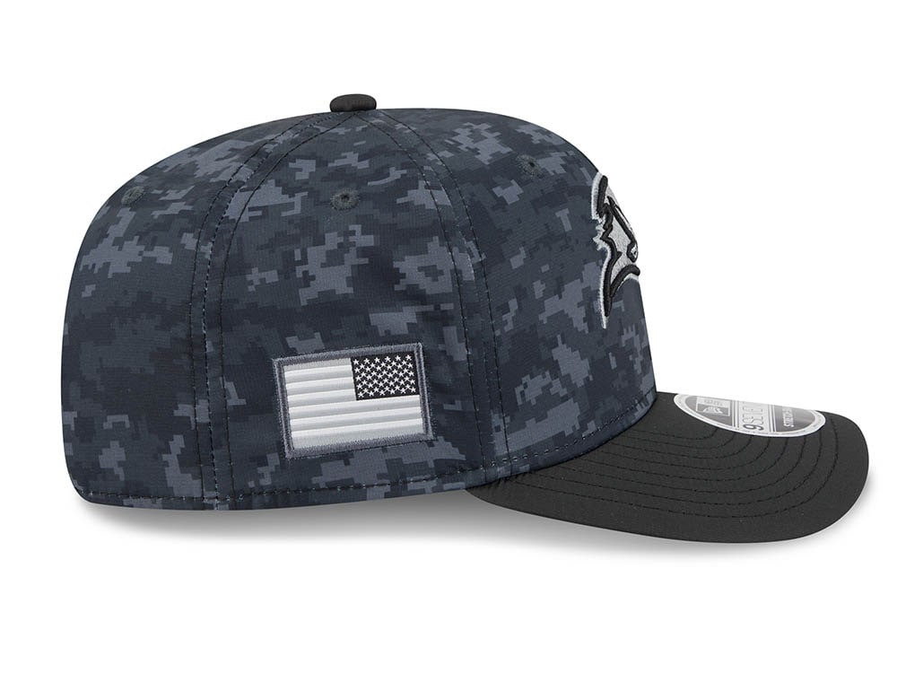New Era Tampa Bay Buccaneers NFL Salute to Service 2026 Digi Camo Black 9Seventy Stretch Snapback Gorra