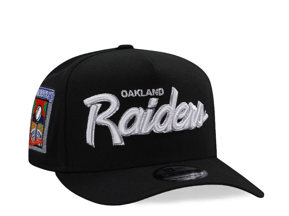 New Era Las Vegas Raiders Super Bowl XI Black Prime Edition 9Fifty A Frame Snapback Gorra