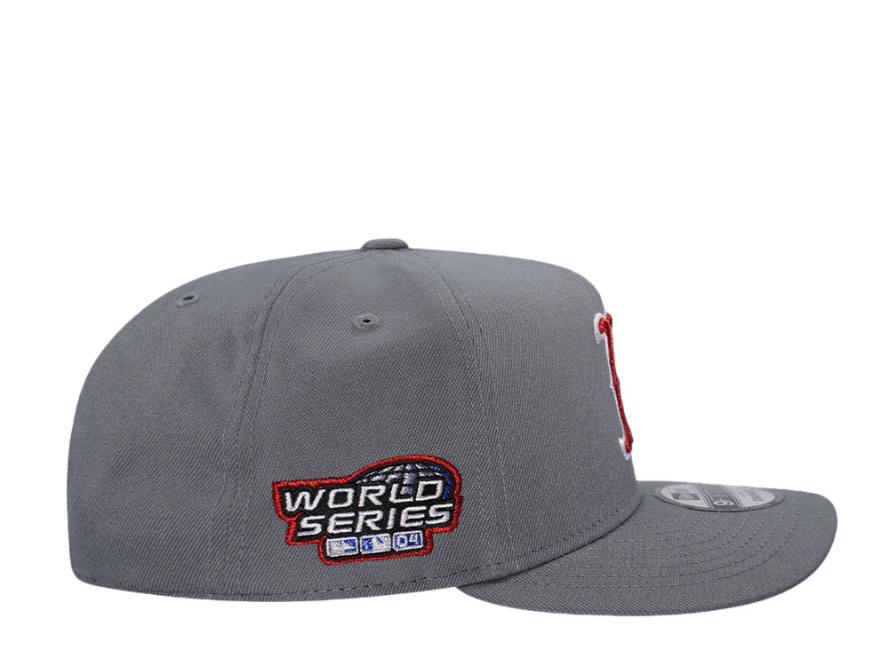 New Era Boston Red Sox World Series 2004 Gray Metallic Edition 9Fifty A Frame Snapback Gorra