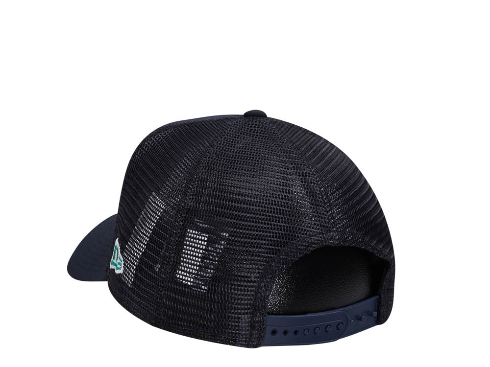 New Era Seattle Mariners Navy Classic 9Forty A Frame Trucker Snapback Gorra
