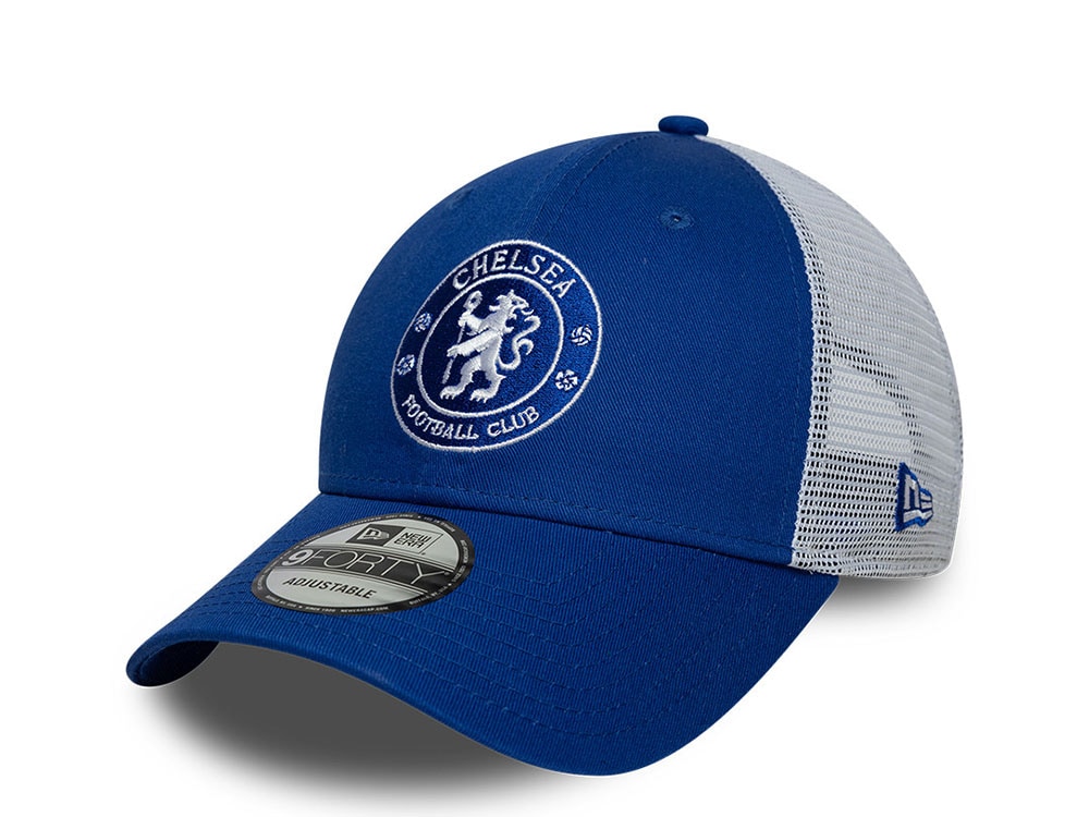 New Era Chelsea Fc Lion Crest League Blue Prime Edition 9Forty Adjustable Gorra