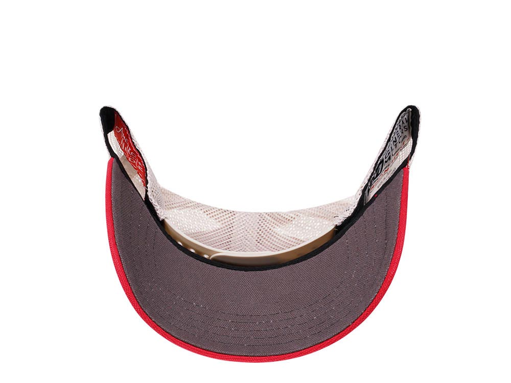 American Needle Corvette Valin Red Trucker Snapback Gorra