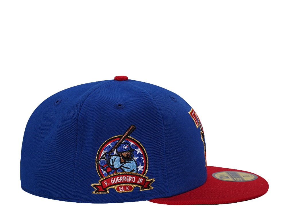 New Era Toronto Blue Jays Vladimir Guerrero Jr. Blue Two Tone Edition 59Fifty Fitted Gorra