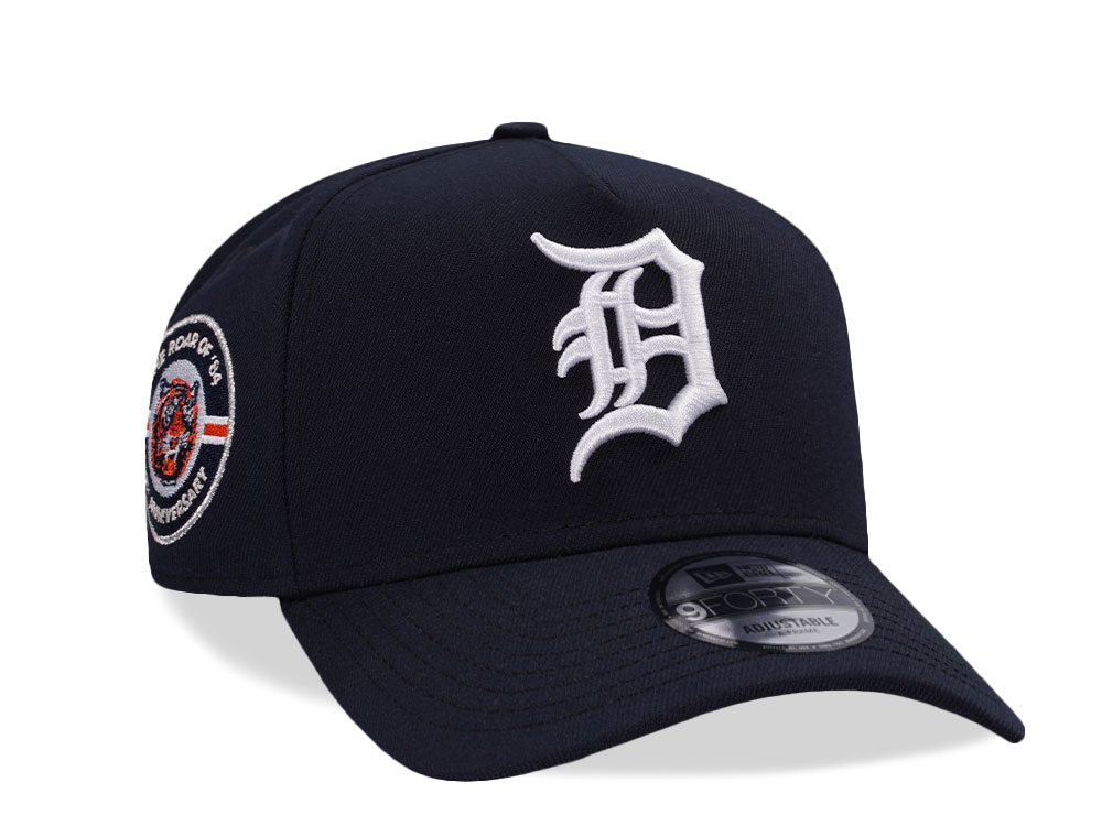 New Era Detroit Tigers 40th Anniversary Navy Prime Edition 9Forty A Frame Snapback Gorra