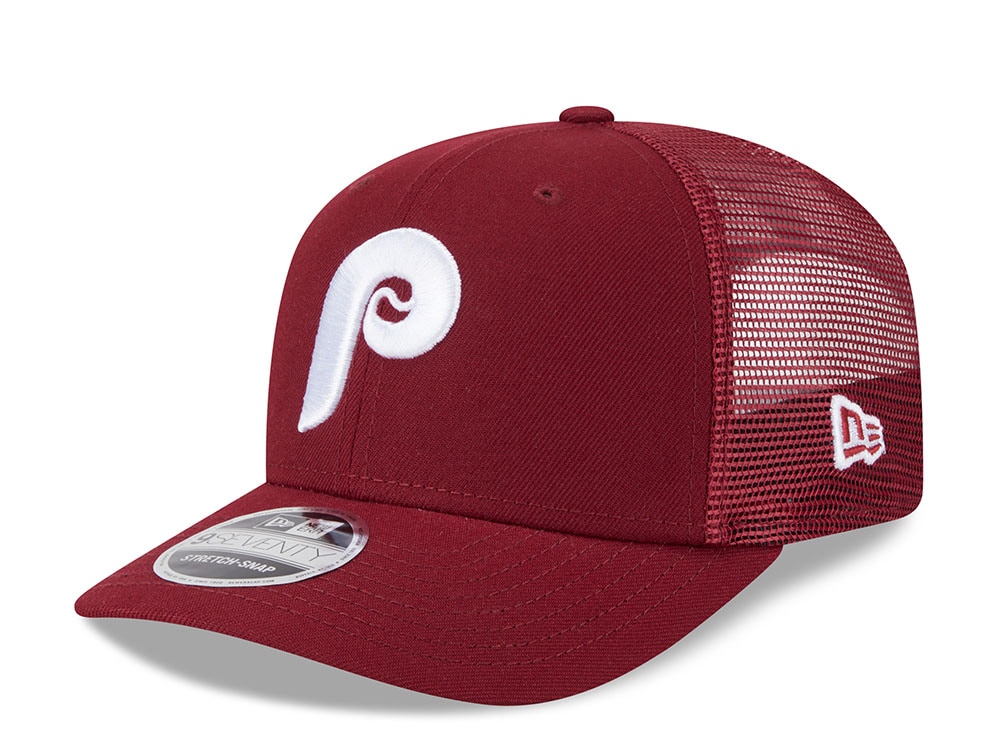 New Era Philadelphia Phillies Red Edition 9Seventy Trucker Snapback Gorra