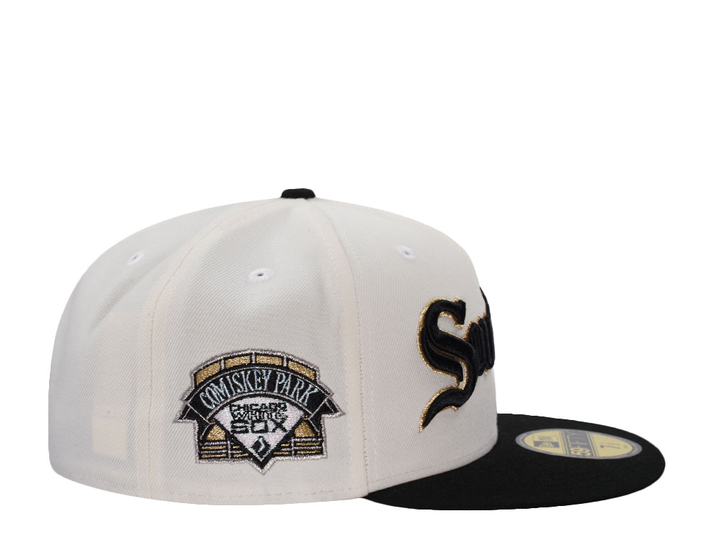 New Era Chicago White Sox Comiskey Park Chrome Two Tone Edition 59Fifty Fitted Gorra
