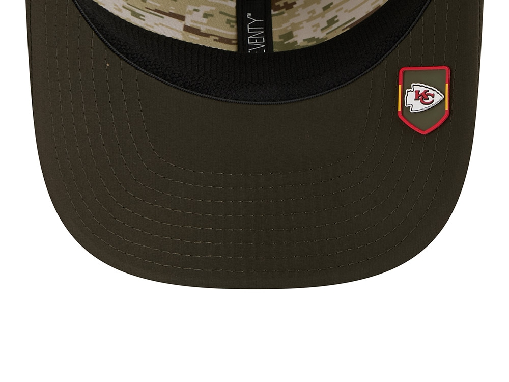 New Era Kansas City Chiefs Salute To Service 2025 9Seventy Snapback Gorra