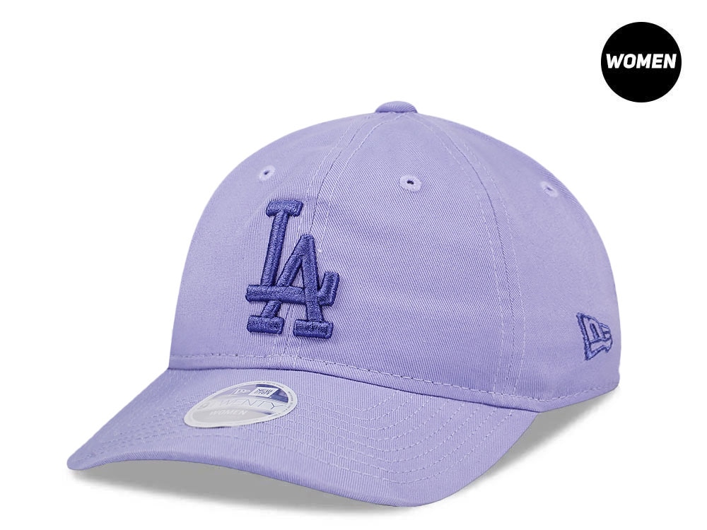 New Era Los Angeles Dodgers Lavender Womens 9Twenty Strapback Gorra
