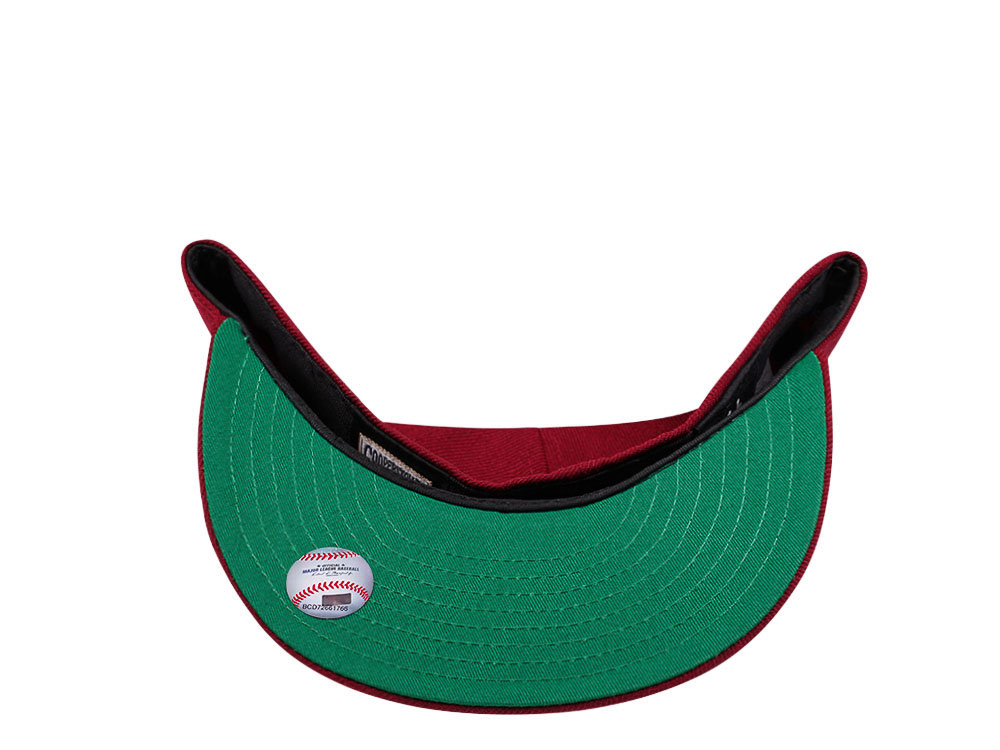 New Era Toronto Blue Jays World Series 1992 Smooth Red Throwback Edition 59Fifty Fitted Gorra