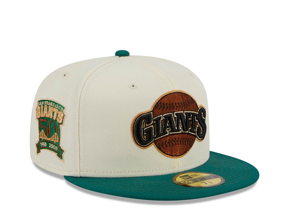 New Era San Francisco Giants 50th Anniversary Camp Two Tone Edition 59Fifty Fitted Gorra