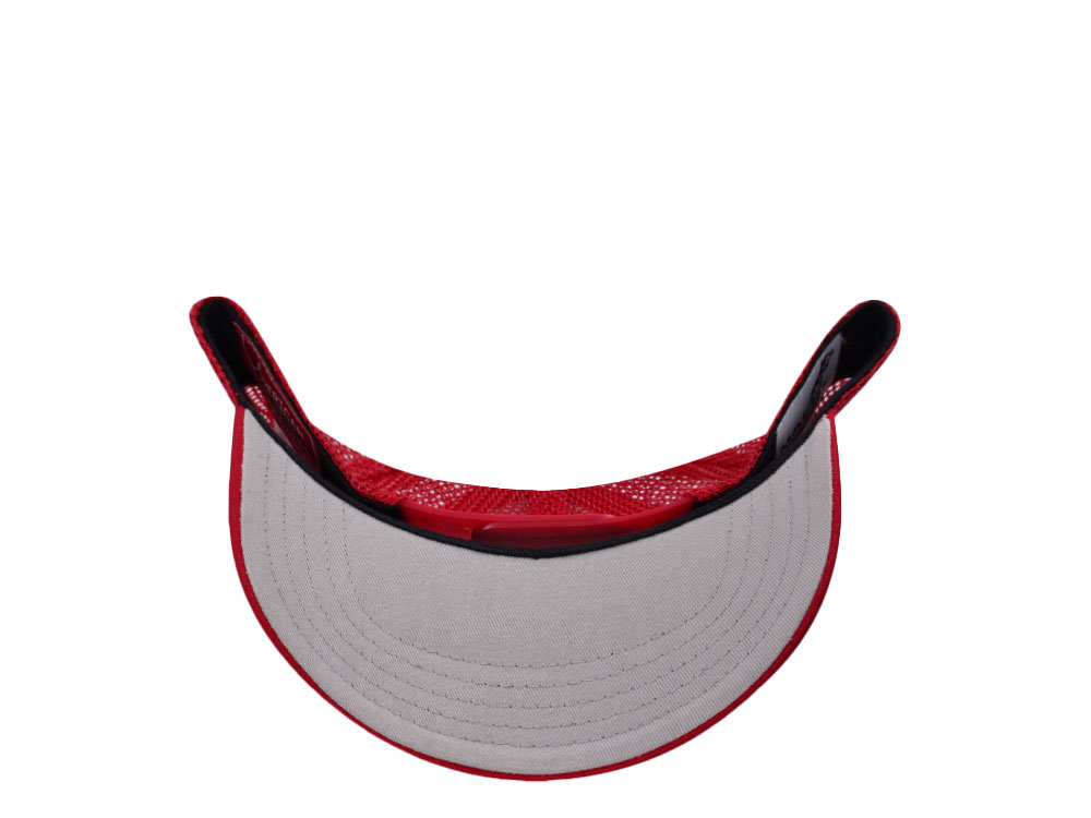 American Needle Mack Trucks Red Valin Trucker Snapback Gorra