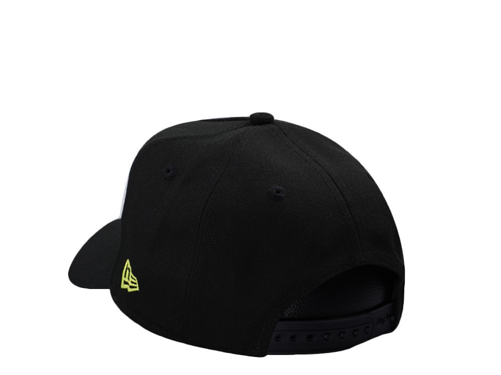 New Era Los Angeles Dodgers Ohtani Neon Yellow Black Prime Edition 9Forty A Frame Snapback Gorra