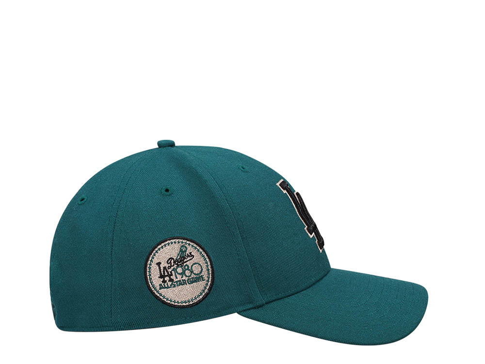 47Brand Los Angeles Dodgers All Star Game 1980 Pacific Green Sure Shot MVP Snapback Gorra