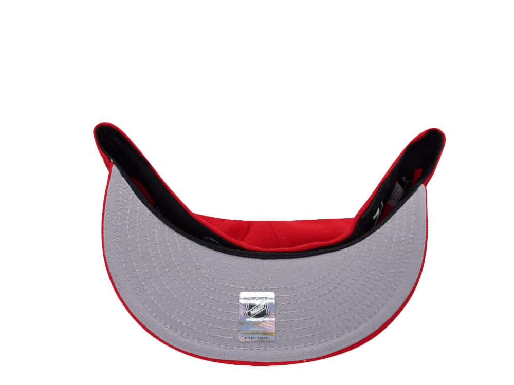 New Era Columbus Blue Jackets 10th Anniversary Red Prime Edition 59Fifty Fitted Gorra