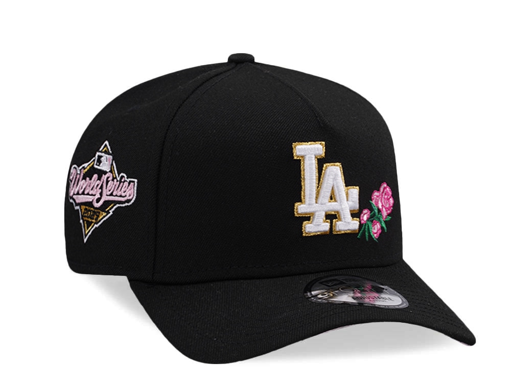 New Era Los Angeles Dodgers World Series 2025 Black Prime Edition 9Forty A Frame Snapback Gorra
