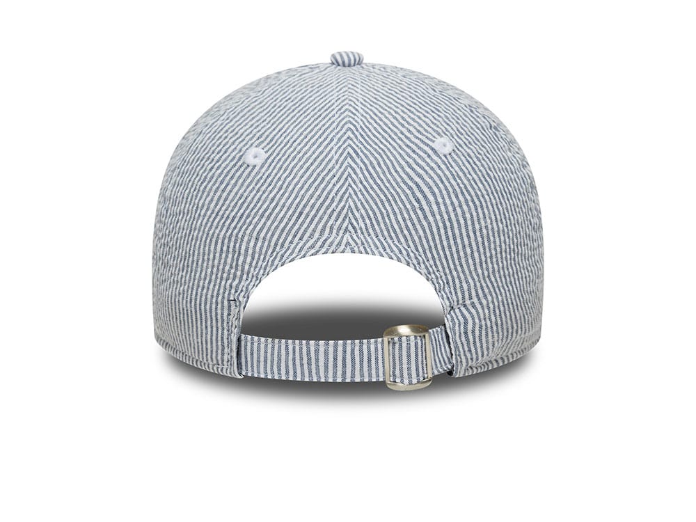 New Era New York Yankees Seersucker Navy  9Twenty Strapback Gorra