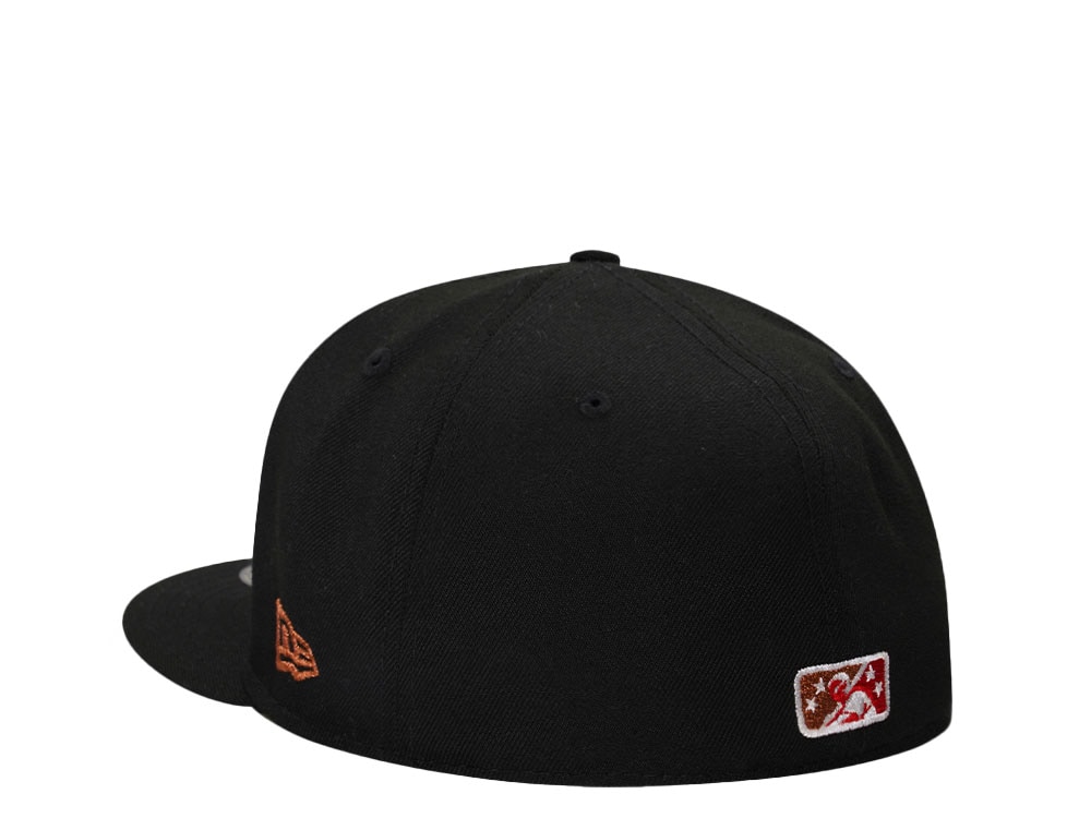 New Era Bradenton Marauders All Star Game 2014 Black Copper Edition 59Fifty Fitted Gorra