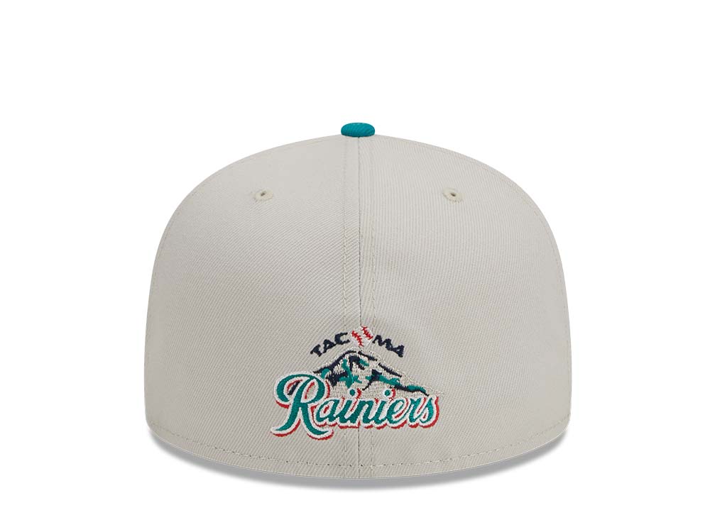 New Era Seattle Mariners Farm Team Stone Throwback Two Tone Edition 59Fifty Fitted Gorra
