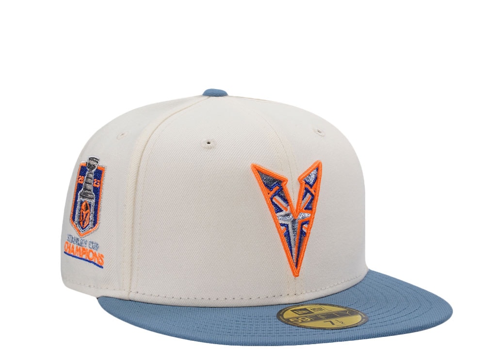 New Era Vegas Golden Knights Stanley Cup Champions 2023 Chrome Two Tone Edition 59Fifty Fitted Gorra
