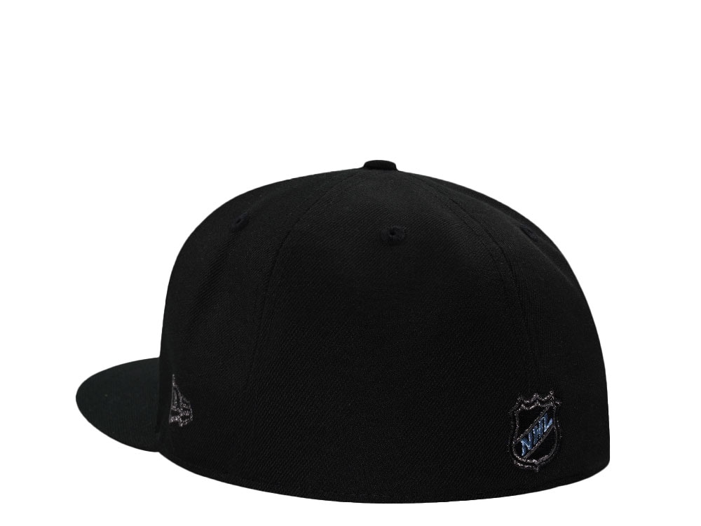 New Era Utah Mammoth Black on Black Prime Edition 59Fifty Fitted Gorra