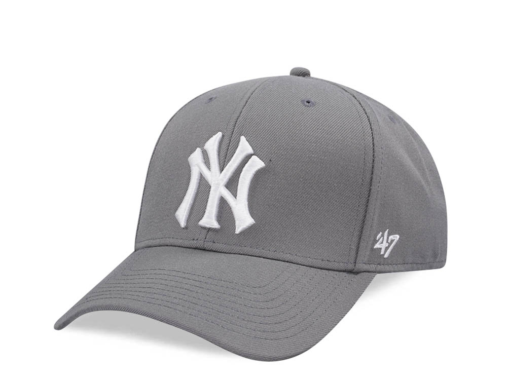 47Brand New York Yankees Dark Gray MVP Snapback Gorra