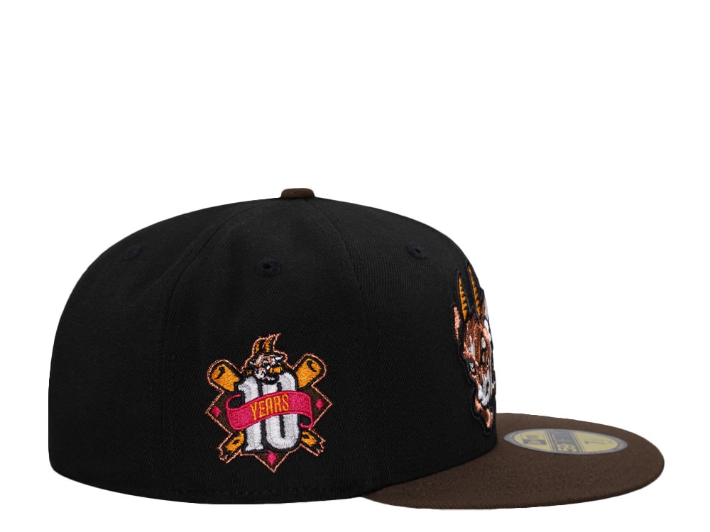 New Era Hartford Yard Goats 10th Anniversary Dunkin Park Prime Two Tone Edition 59Fifty Fitted Gorra