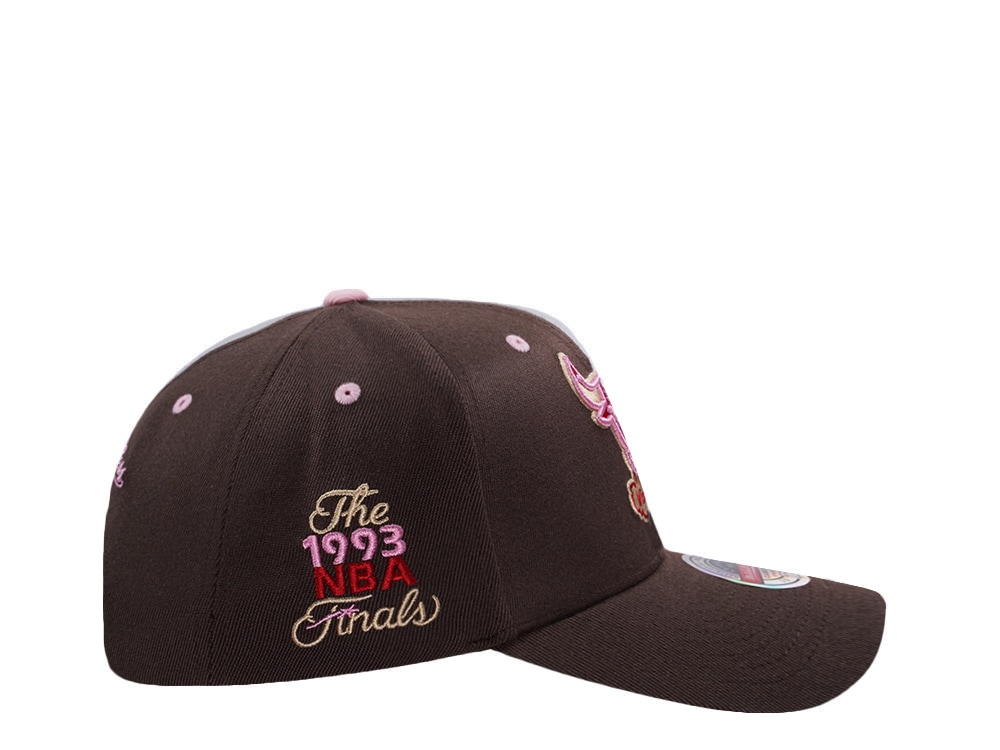 Mitchell & Ness Chicago Bulls NBA Finals 1993 Hardwood Classic Brown Sugar Edition Snapback Gorra