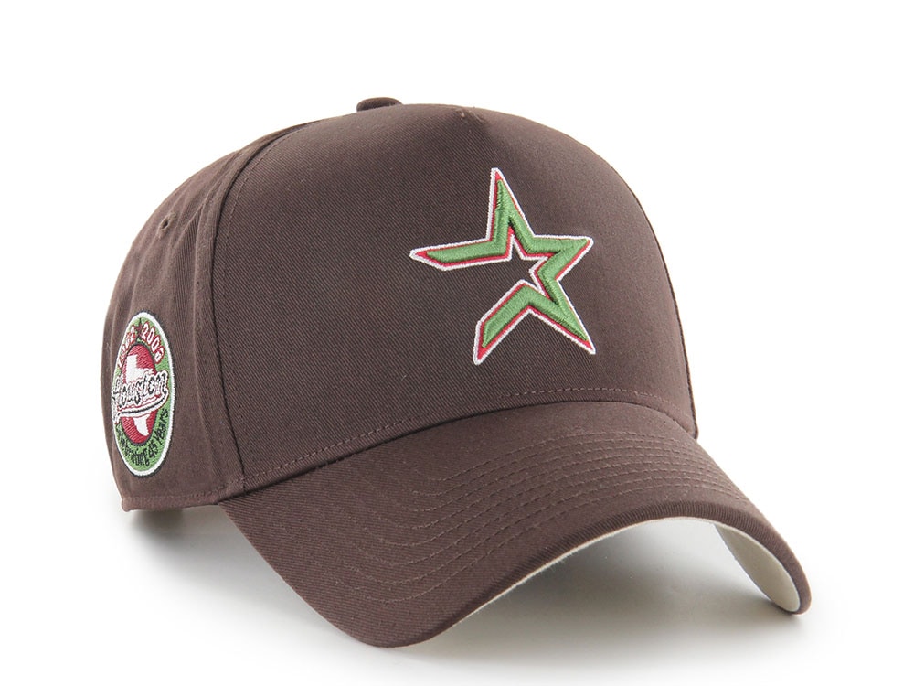 47Brand Houston Astros Cooperstown Brown Edition Hitch Snapback Gorra