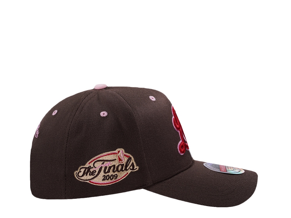 Mitchell & Ness Los Angeles Lakers The Finals 2009 Hardwood Classic Brown Sugar Edition Snapback Gorra