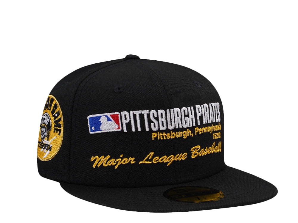 New Era Pittsburgh Pirates All Star Game 1974 Workleague Black Prime Edition 59Fifty Fitted Gorra