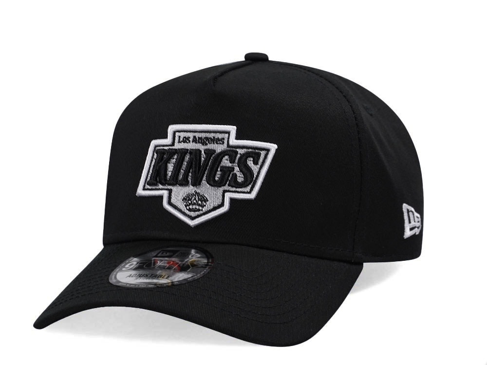 New Era Los Angeles Kings NHL Injection 2024 Black 9Forty A Frame Snapback Gorra