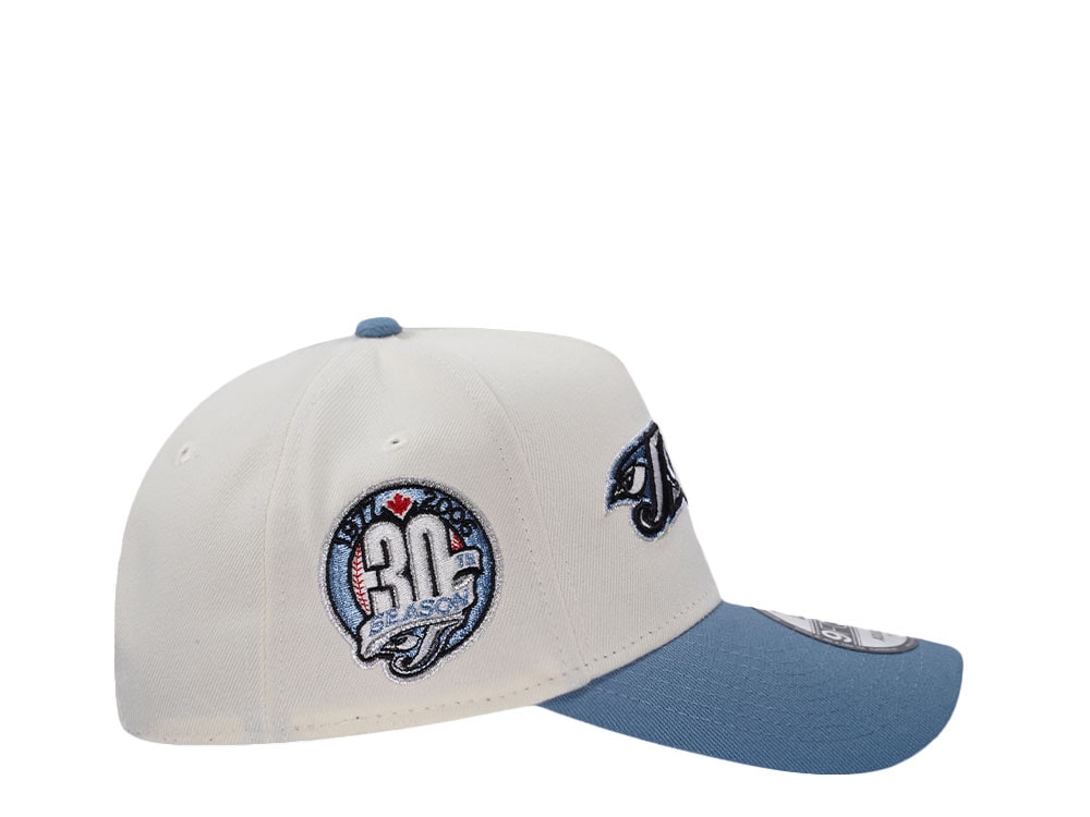 New Era Toronto Blue Jays 30 Season Chrome Two Tone Edition 9Forty A Frame Snapback Gorra