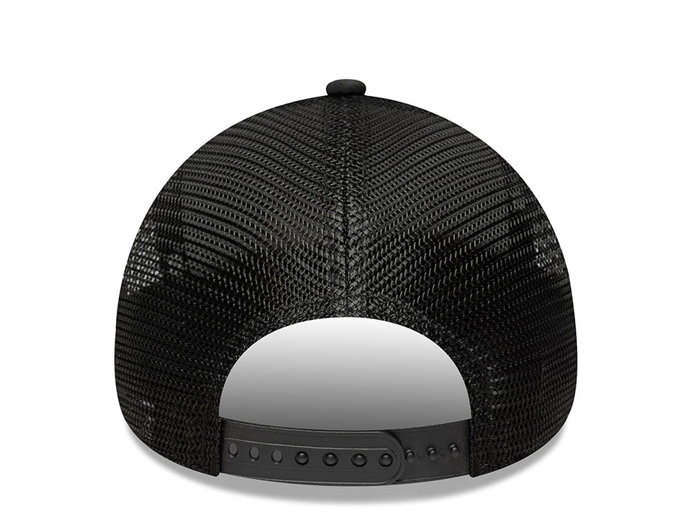 New Era Manchester United FC Reflective Black 9Forty A Frame Trucker Snapback Gorra