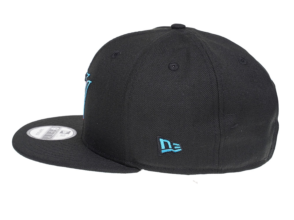 New Era Miami Marlins Black Edition 9Fifty Snapback Gorra