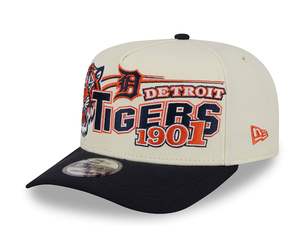 New Era Detroit Tigers 1901 Classic Chrome Edition 9Fifty A Frame Snapback Gorra