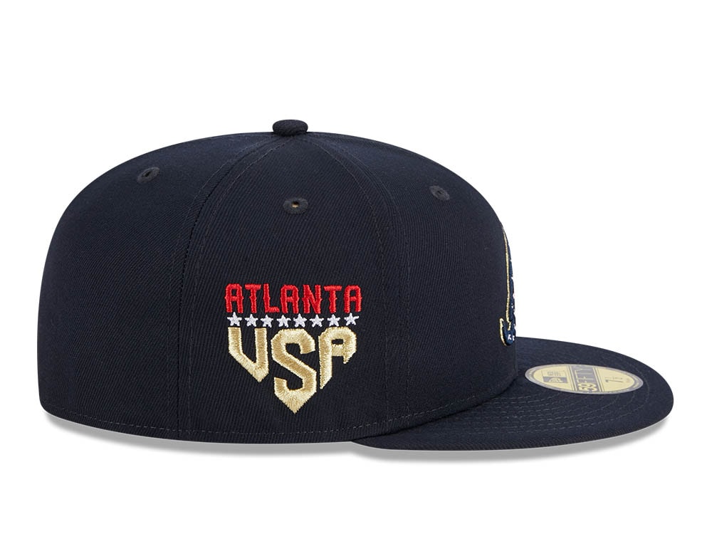 New Era Atlanta Braves 4th of July 23 59Fifty Fitted Gorra